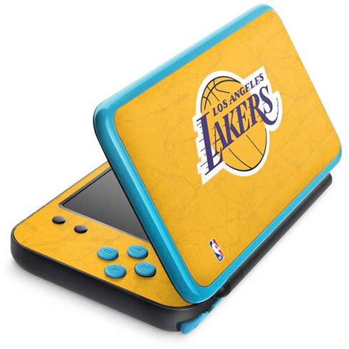 NBA Los Angeles Lakers Distressed Nintendo 2DS XL (2017) Skin